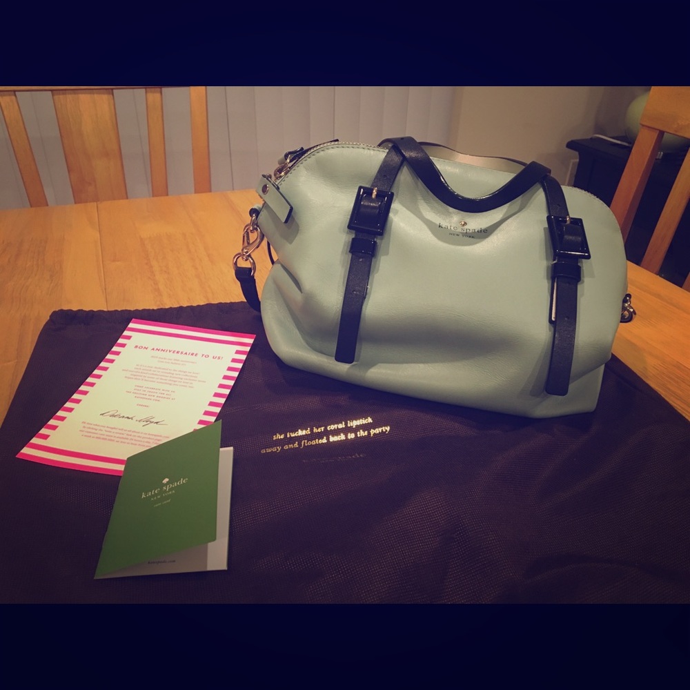 Mint Kate Spade Bowler